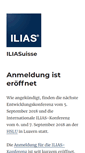 Mobile Screenshot of iliasuisse.ch